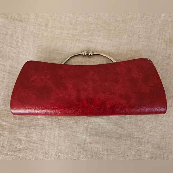 ALDO Red Clutch with Chain - Picture 1 of 11